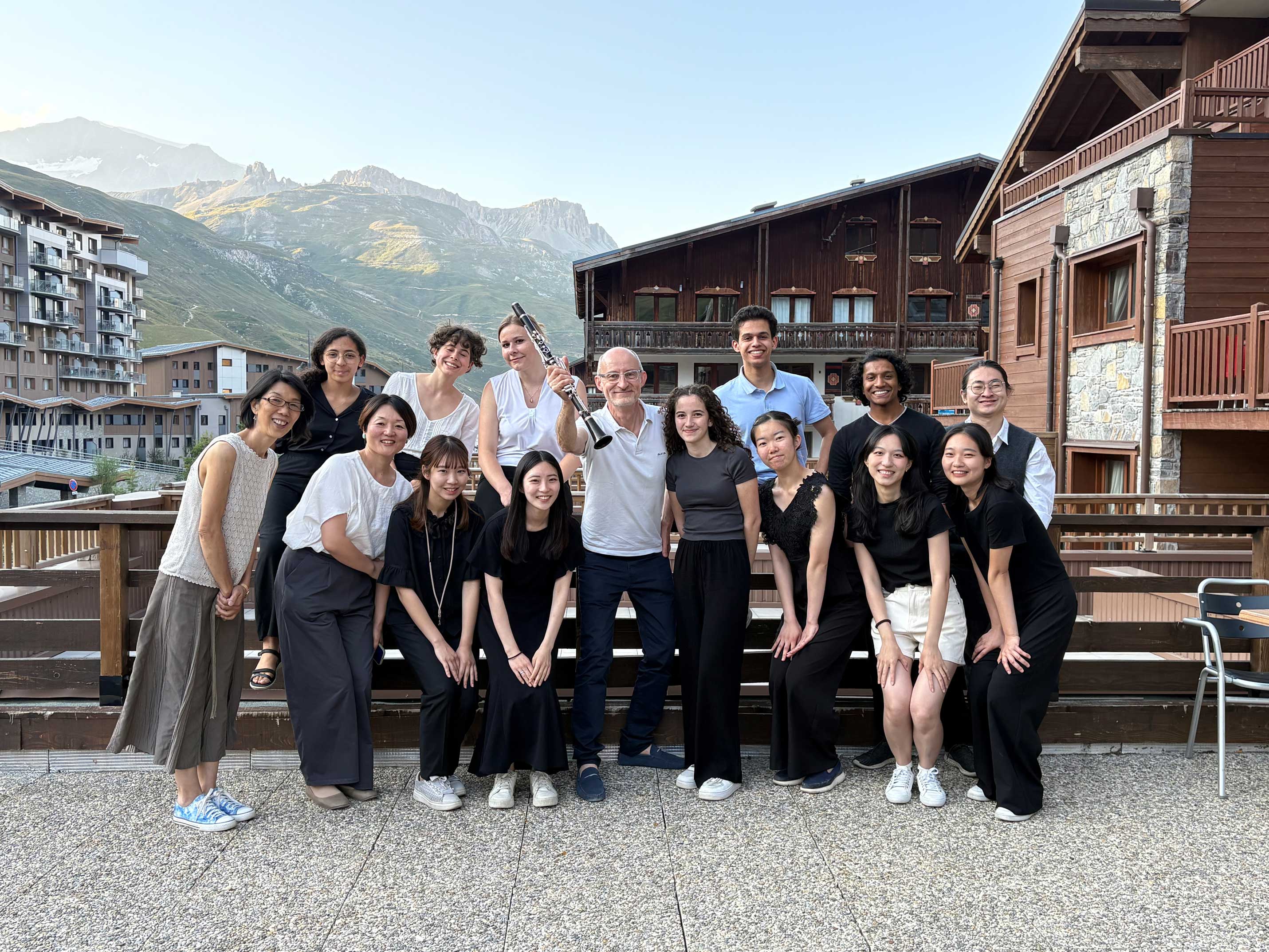 Amet教授クラスの写真